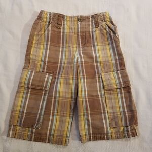 Mini Boden boys plaid size 5-6 years